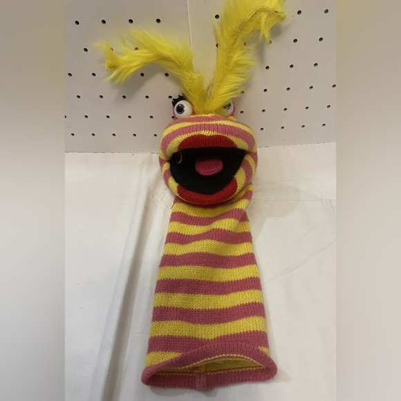 Puppet Company Monster Lipstick Hand Sock Puppet EUC - Picture 1 of 4